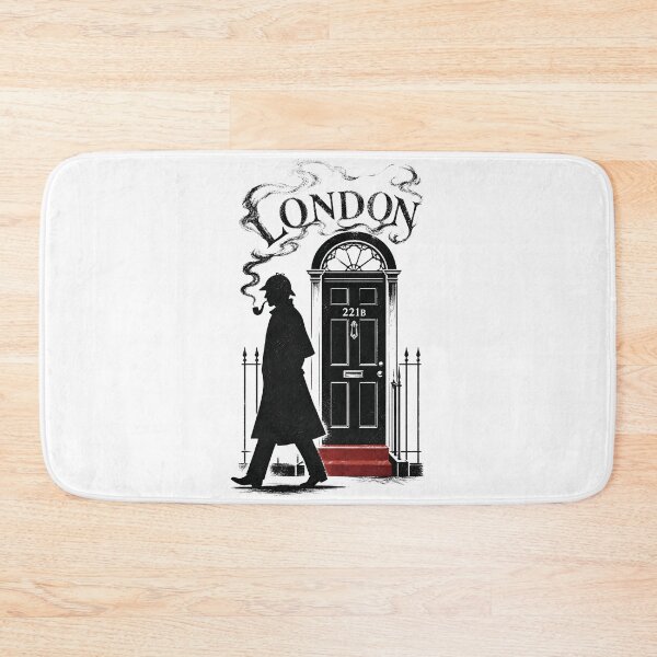 Item preview, 221B Baker Street London Sherlock Holmes Silhouette Design designed and sold by Fenay Designs.
