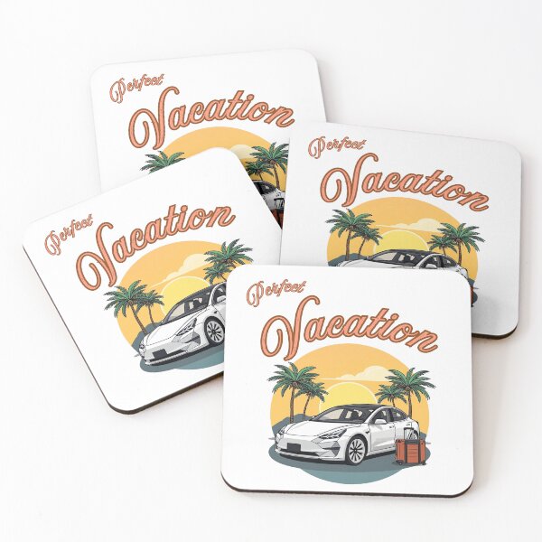Item preview, Perfect Vacation Electric Car Retro Summer Travel Design designed and sold by PMDesignStudio.