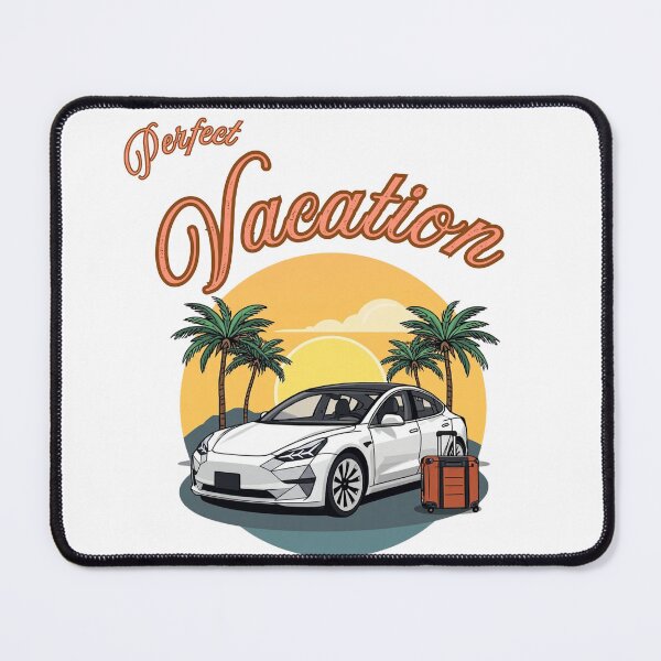 Item preview, Perfect Vacation Electric Car Retro Summer Travel Design designed and sold by PMDesignStudio.