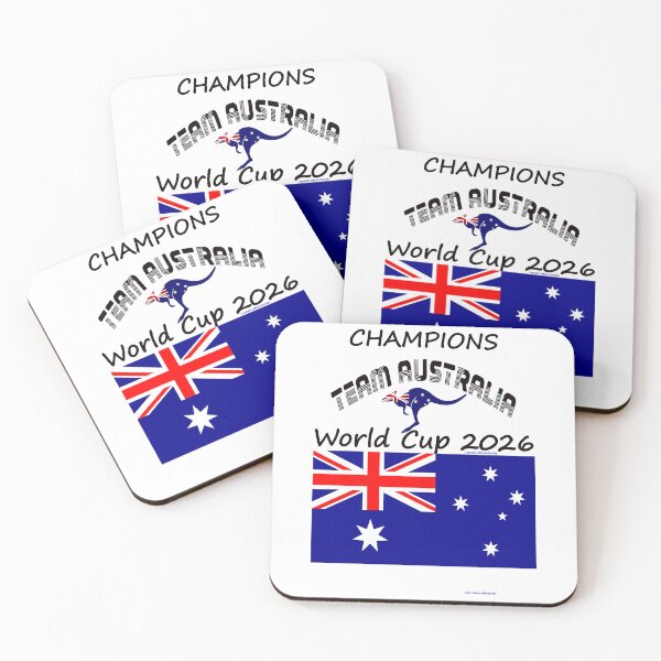 Item preview, Australia Fan T‑Shirt world Soccer Cup 2026 outfit designed and sold by cabevo.