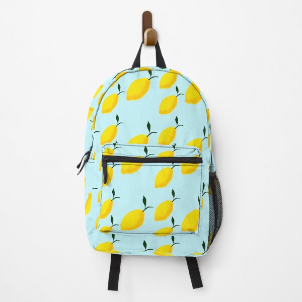 Item preview, Fresh Mediterranean lejos with blue Background Seamless Pattern designed and sold by JS.Creative.