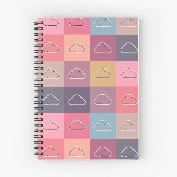 Item preview, Pink patchwork with clouds designed and sold by uunaa.