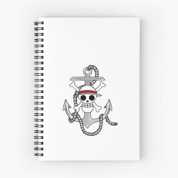 Item preview, The Strawhat Anchor - Heavy Iron Maritime Crest designed and sold by Mrdonut-ARt.