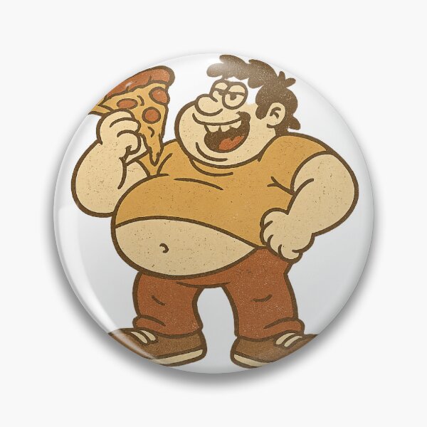 Item preview, Built Different (Mostly From Pizza) designed and sold by BrosForEver.