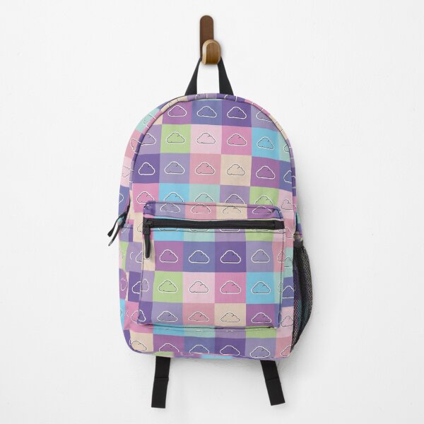 Item preview, Colorful patchwork with clouds designed and sold by uunaa.