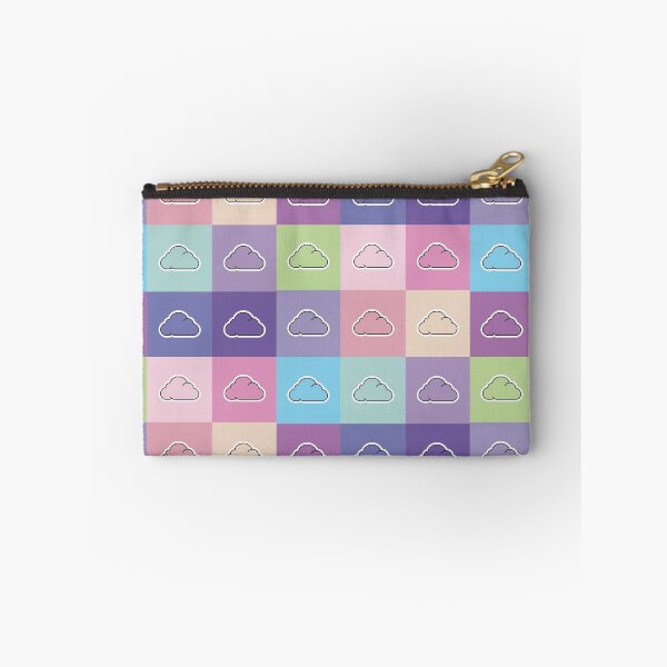 Item preview, Colorful patchwork with clouds designed and sold by uunaa.