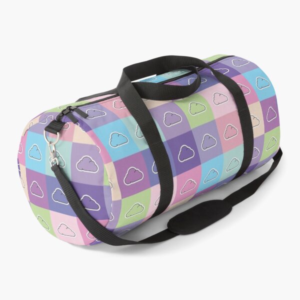 Item preview, Colorful patchwork with clouds designed and sold by uunaa.
