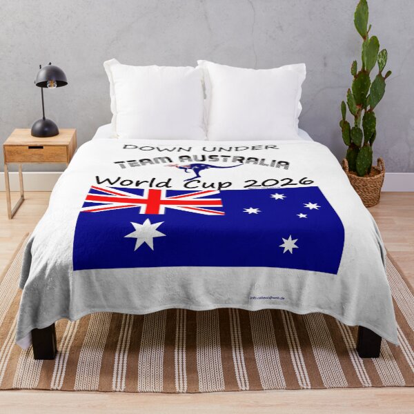 Item preview, Australia Fan T‑Shirt world Soccer Cup 2026 outfit designed and sold by cabevo.