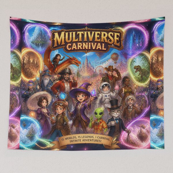Item preview, The Multiverse Carnival designed and sold by Talpha.
