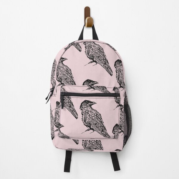 Item preview, Crow - (#EED4D9) designed and sold by The Stippler Process.