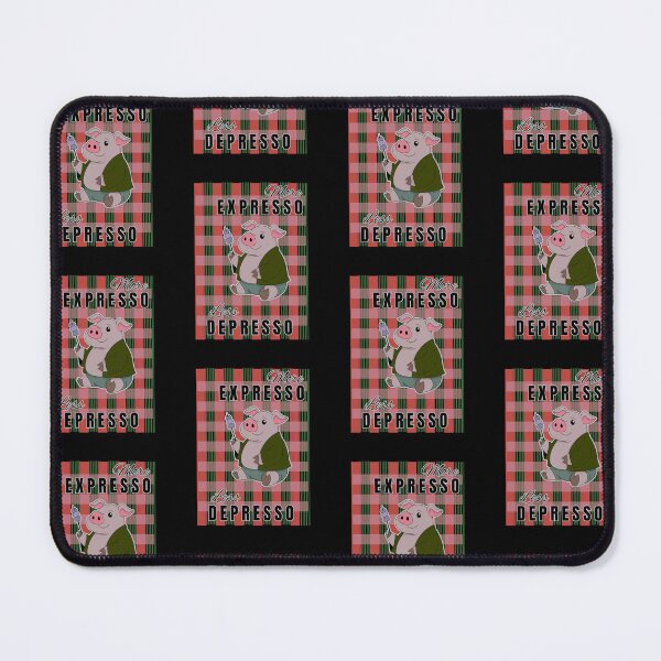 Item preview, Funny Pig Coffee Pun designed and sold by SoftAuraStudi0.