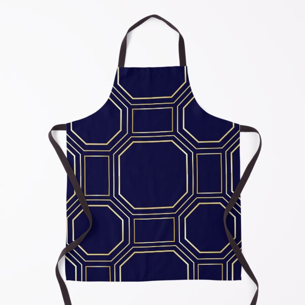 Item preview, Modern luxury gold octagon geometric seamless pattern designed and sold by Longsilp.