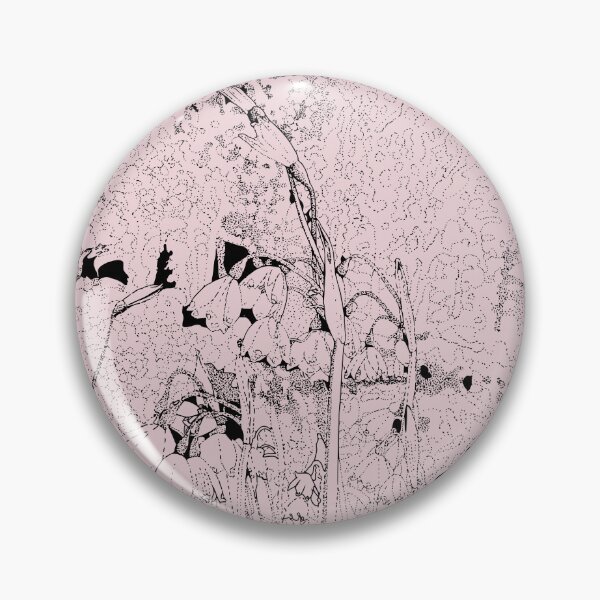 Item preview, Norfolk Snow Drops - (#EED4D9) designed and sold by The Stippler Process.
