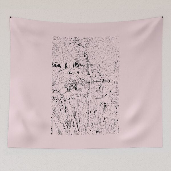 Item preview, Norfolk Snow Drops - (#EED4D9) designed and sold by The Stippler Process.