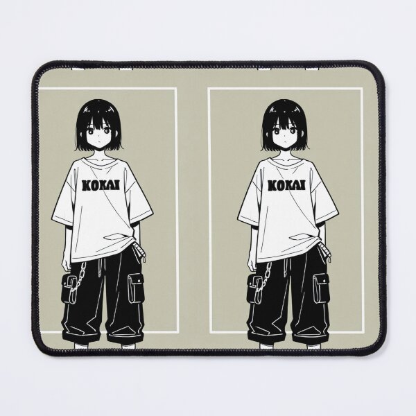Item preview, Fashion - Man in Black Top Cargo Pants Chain Wallet Streetwear Anime Variant 3 designed and sold by AnimeShin.