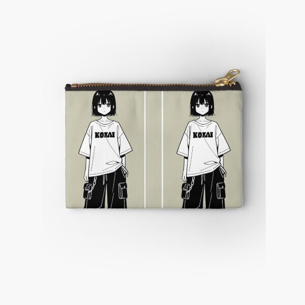 Item preview, Fashion - Man in Black Top Cargo Pants Chain Wallet Streetwear Anime Variant 3 designed and sold by AnimeShin.