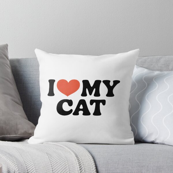 Item preview, I Love My Cat designed and sold by KD Merch.