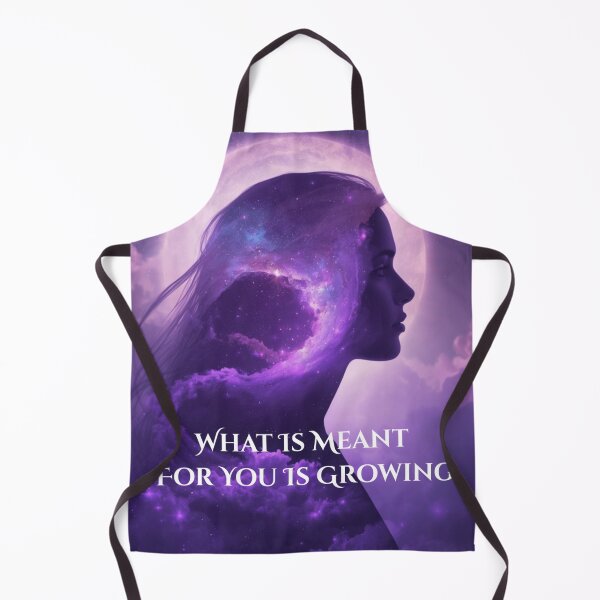 Item preview, What Is Meant for You Is Growing | Manifestation & Trust Affirmation Art designed and sold by MysticPurpleHue.