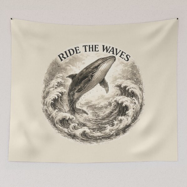 Item preview, Ride the Waves designed and sold by ChirpInc.