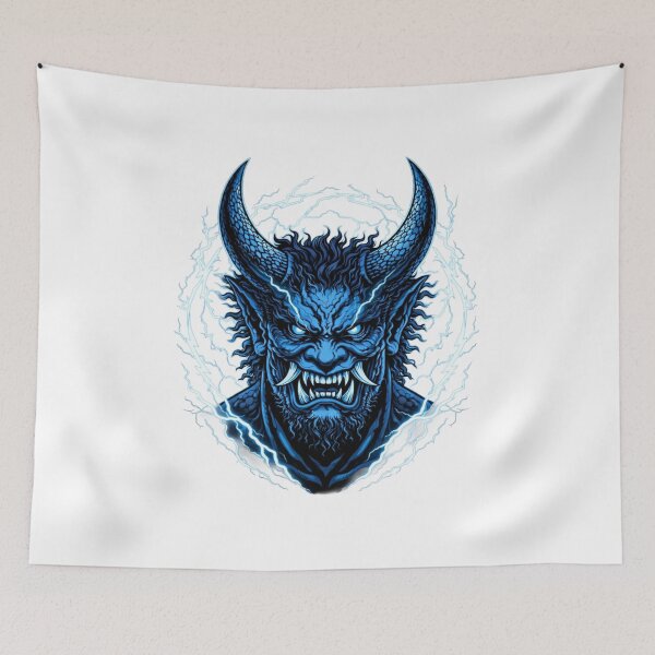Item preview, #17 Raiki (Thunder Oni) designed and sold by FUJIYAMA-JAPAN.