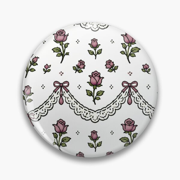 Item preview, Coquette Roses, Bows, & Lace designed and sold by fairycoffins.
