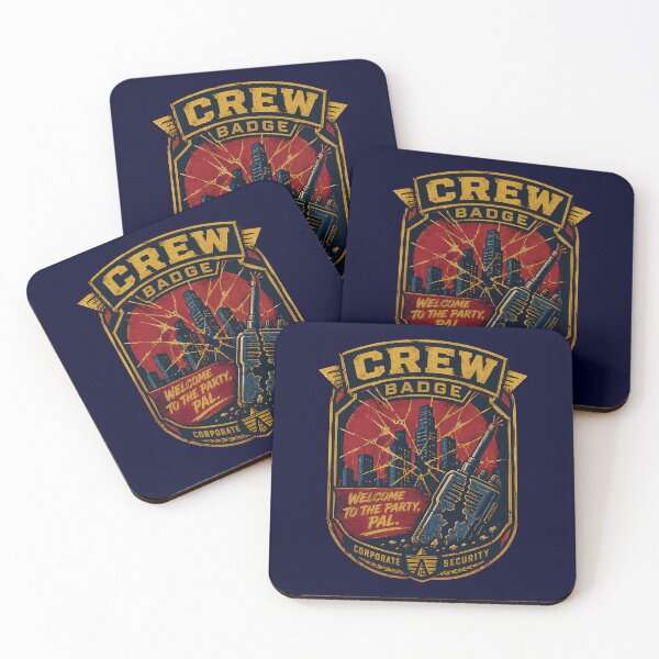 Item preview, Shattered Plaza Security Badge designed and sold by agearb.