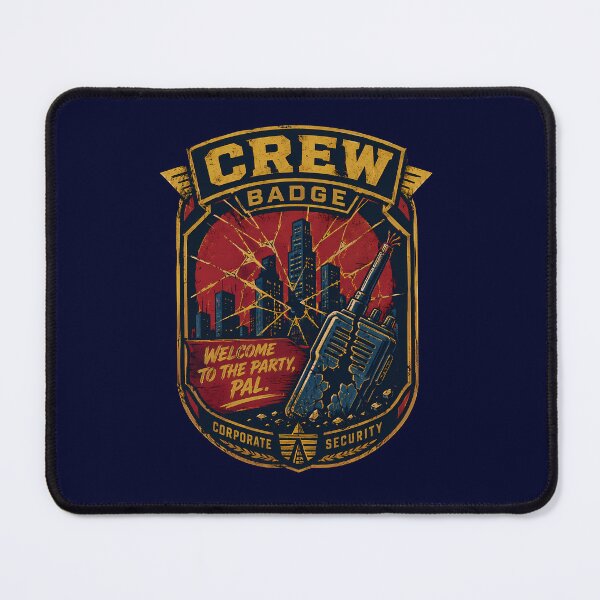 Item preview, Shattered Plaza Security Badge designed and sold by agearb.