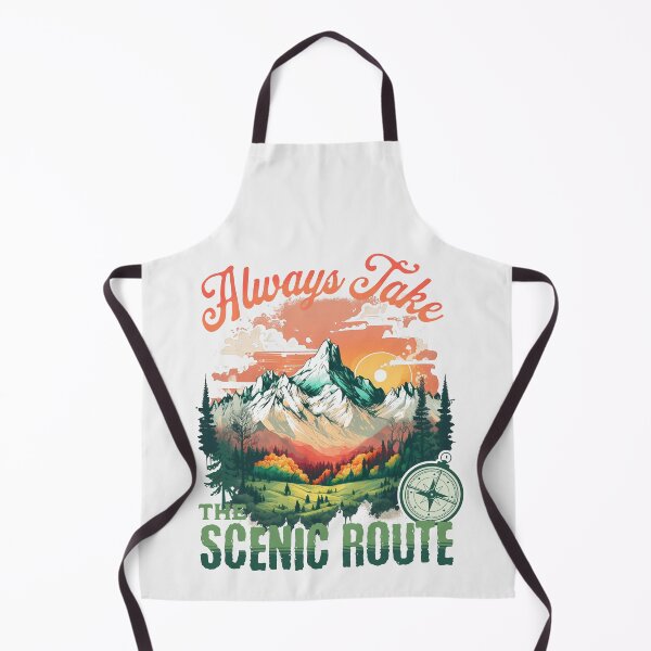 Item preview, Always Take the Scenic Route – Mountain Adventure designed and sold by AngryToro.