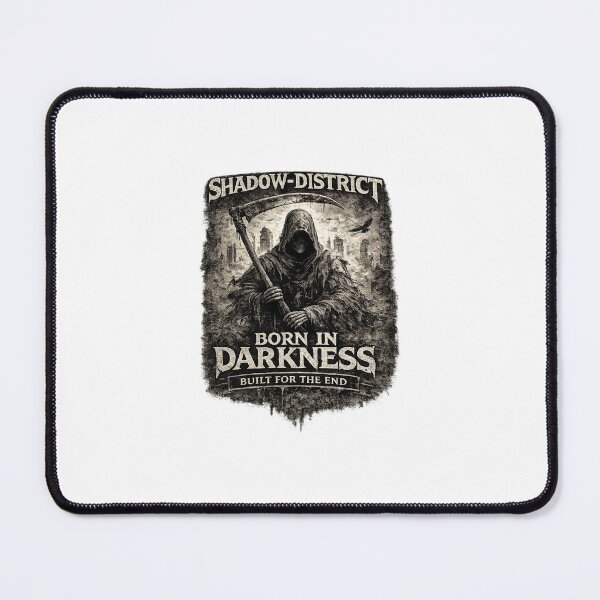 Item preview, Born In Darkness – Built For The End | Dark Gothic Streetwear designed and sold by Shadow-District.