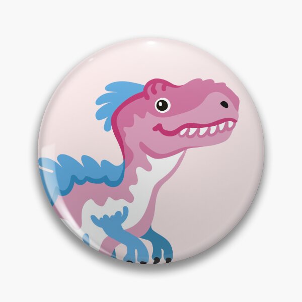 Item preview, PRIDE Tyranosaurus Trex Dinosaur - Trans LGBTQ designed and sold by Victoria Barron.