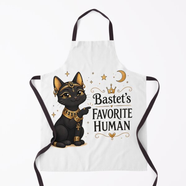 Item preview, Bastet's Favorite Human – Cute Egyptian Cat Godd-ess Design designed and sold by MotylekAnia.