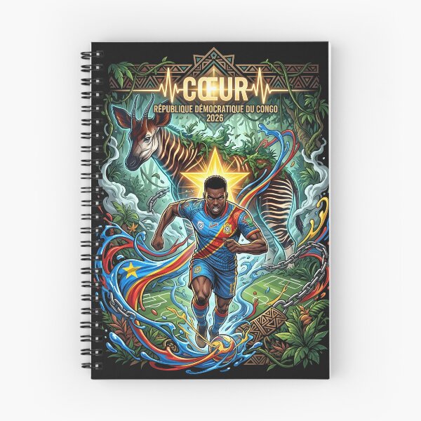 Item preview, Coeur DR Congo - World Cup 2026 designed and sold by VoidAnimeStudio.
