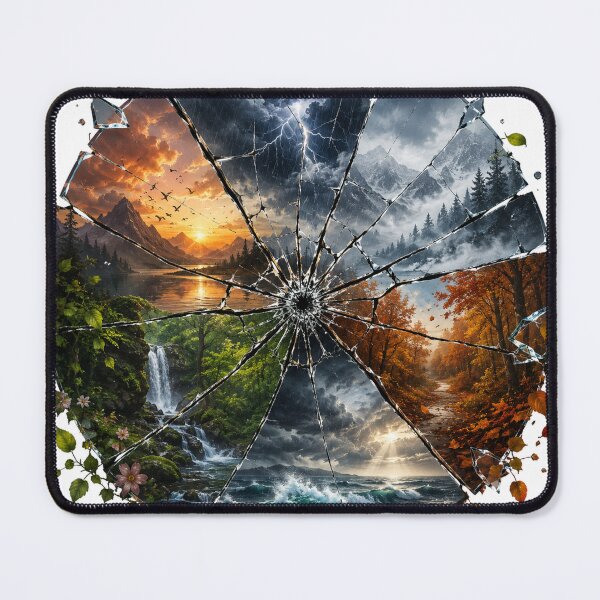Item preview, Shattered Seasons | Nature Through Broken Reality designed and sold by Sticleg.