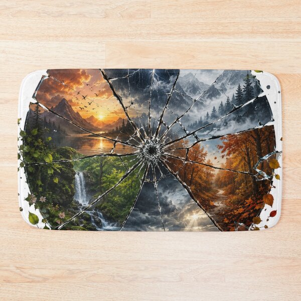 Item preview, Shattered Seasons | Nature Through Broken Reality designed and sold by Sticleg.