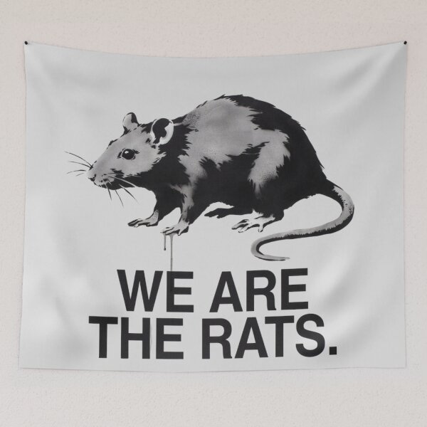 Item preview, Banksy - We are the rats designed and sold by 123ks.