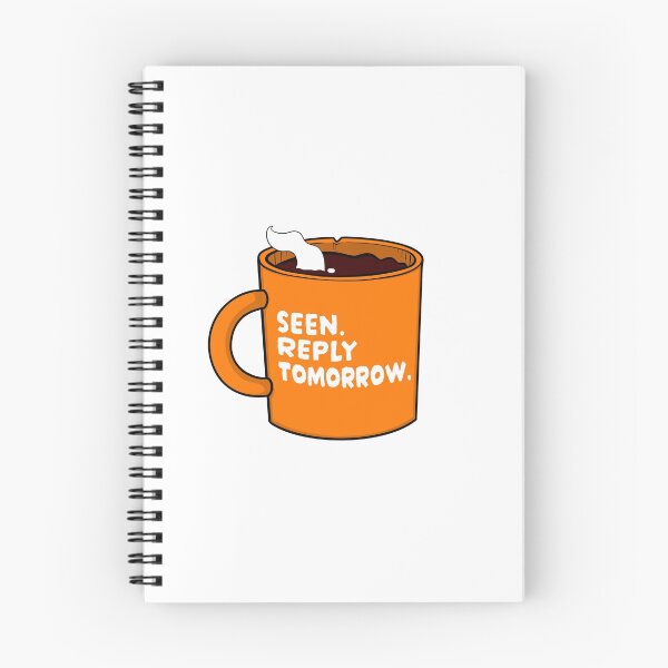 Item preview, Seen. Reply Tomorrow. – Introvert Mood Coffee Mug designed and sold by ben.comictell.