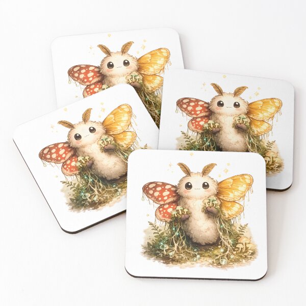 Item preview, Mushroom Moth Wings designed and sold by PatiImagination.
