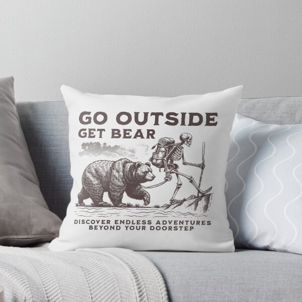 Item preview, Go Outside – Get Bear Adventure designed and sold by AngryToro.