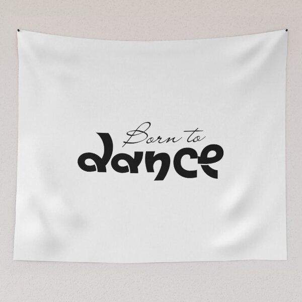 Item preview, Born To Dance Minimalist Typography Dance Lover Gift designed and sold by Artycom.