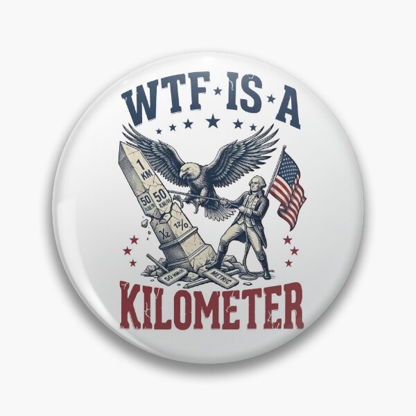 Item preview, WTF Is A Kilometer Shirt, Funny USA Independence Day designed and sold by VegaPPAr.