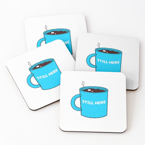 Item preview, Still Here – Quiet Persistence Mood Coffee Mug designed and sold by ben.comictell.