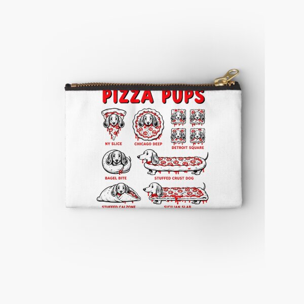 Item preview, Pizza Pups The Menu Cute Dachshund Pizza Lover Funny Dog Food designed and sold by CutOutIdols.