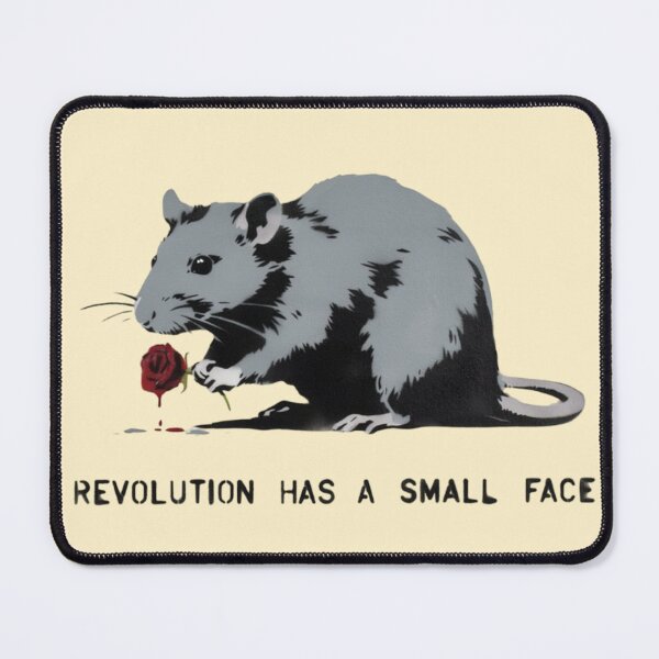 Item preview, BANKSY - REVOLUTION HAS A SMALL FACE designed and sold by 123ks.