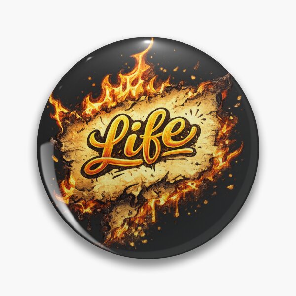 Item preview, Life is burning designed and sold by DesignPrePress.