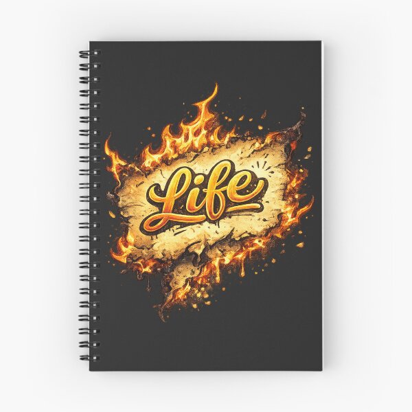 Item preview, Life is burning designed and sold by DesignPrePress.