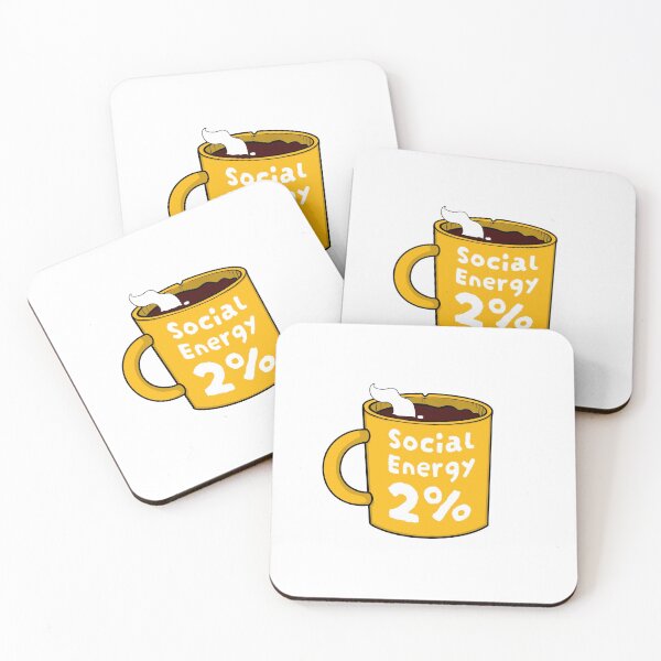 Item preview, Social Energy 2% – Introvert Mood Coffee Mug designed and sold by ben.comictell.