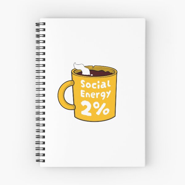 Item preview, Social Energy 2% – Introvert Mood Coffee Mug designed and sold by ben.comictell.