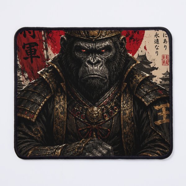 Item preview, Majestic Gorilla Shogun Samurai King designed and sold by Besir26.