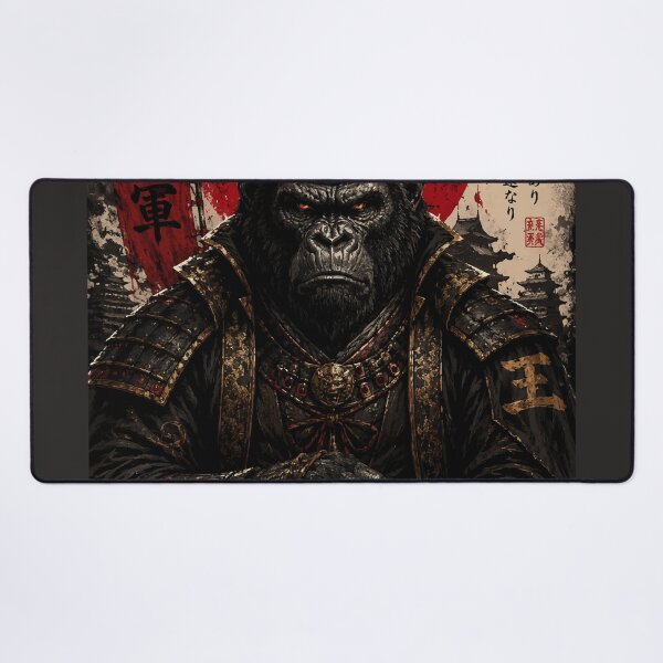 Item preview, Majestic Gorilla Shogun Samurai King designed and sold by Besir26.