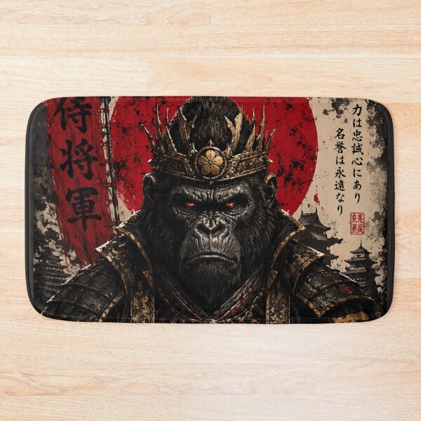 Item preview, Majestic Gorilla Shogun Samurai King designed and sold by Besir26.